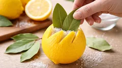 Porquê colocar uma folha de louro no limão: um método inesperado, mas eficaz