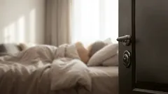 Dormir com a porta do quarto aberta? Psicólogos explicam o que isto significa
